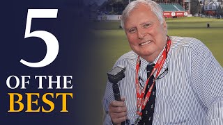 Peter Alliss  Five Of The Best Commentary Moments [upl. by Allicsirp432]