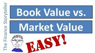 Book Value vs Market Value of Shares [upl. by Leena760]