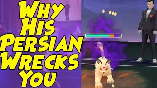 Why Is Giovannis PERSIAN Beating Your Pokemon Before Even 1 Charge Attack POKEMON GO [upl. by Eilata]