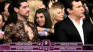 Showmatch 2011  María Eugenia Ritó Vs Carmen Barbieri [upl. by Suirada951]