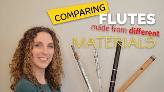 FLUTE Comparison 4 Flutes  Different Materials [upl. by Ingunna]