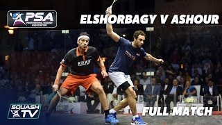 PSA Rewind Ashour v ElShorbagy  Full Squash Match  2015 El Gouna Final [upl. by Haneekas512]