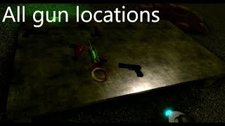 Opposer VR ALL GUN LOCATIONS [upl. by Assillam228]