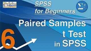 06 Paired Samples tTests in SPSS – SPSS for Beginners [upl. by Banquer]