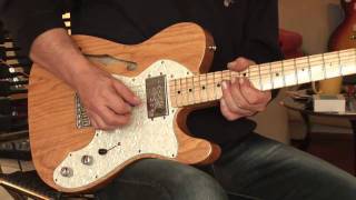 Fender Telecaster Thinline Mexico [upl. by Lynde]