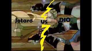 JoJo vs DIO 1993 OVA with 2015 dub [upl. by Lissner]