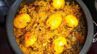 कूकर में बनाए स्वादिष्ट अंडा बिरयानी  Instant Egg Biryani Recipe  Anda Biryani [upl. by Odrautse527]