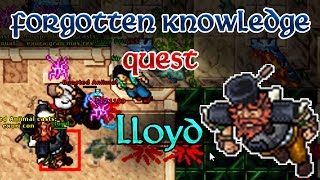 Tibia Boss Lloyd  Forgotten Knowledge Quest [upl. by Nnylsoj]