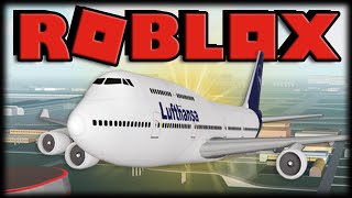 Simulador de Aviões REALISTAS NO ROBLOX  Jogando ROBLOX FLIGHTLINE [upl. by Nyrmac]