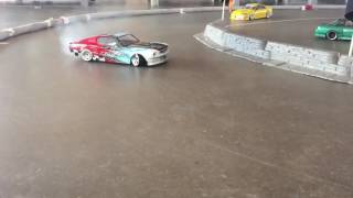 SMOKING RC Drift car system Tire smoke [upl. by Kylen]