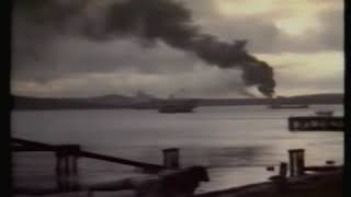 Falklands war Sea Harrier strike on port Stanley may 1st 1982 [upl. by Rora]