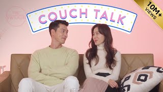 Hyun Bin and Son Yejin on work healing and what makes them happy  Couch Talk ENG SUB [upl. by Alyos]