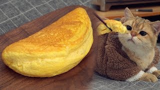 Super Fluffy Souffle Omelette [upl. by Odraleba400]