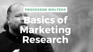 Basics of Marketing Research [upl. by Airat]