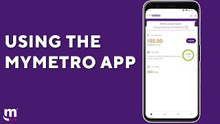 How to Use the myMetro App  Metro By TMobile [upl. by Izabel]