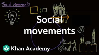 Social movements  Society and Culture  MCAT  Khan Academy [upl. by Web]