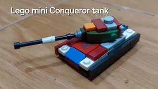 Lego mini Conqueror tank [upl. by Peyton]