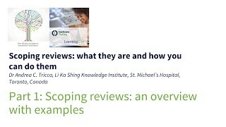 Scoping reviews an overview with examples [upl. by Nonna]