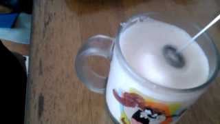 Aerolatte Review Frothing Cold Milk In Under 1 Minute [upl. by Peter]