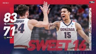 Gonzaga vs Baylor Second round NCAA tournament extended highlights [upl. by Colleen]