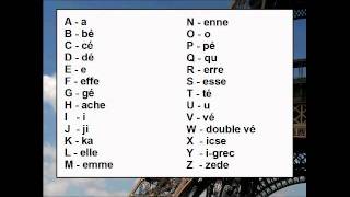 Learn French  Lesson 2 Do you know the French Alphabet [upl. by Tega]